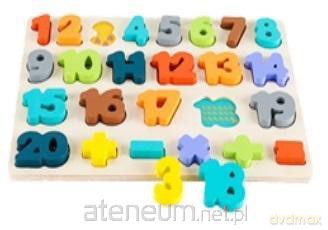 Puzzle drewniane Cyfry