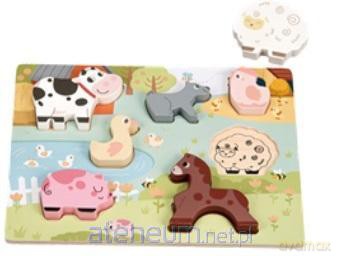 Puzzle drewniane Zwierzątka