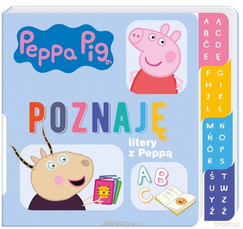 Świnka Peppa. Poznaję... cz.8 Litery [KSIĄŻKA]