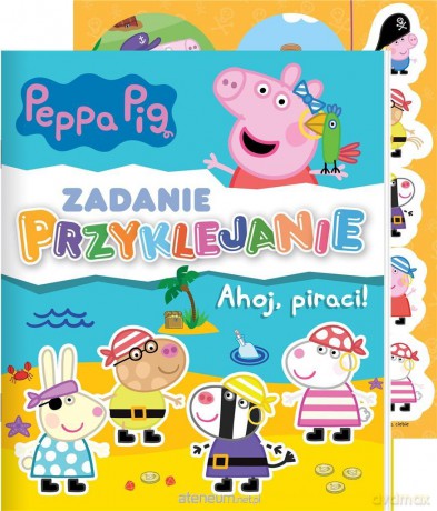 Świnka Peppa. Zadanie Przyklejanie cz.6 [KSIĄŻKA]