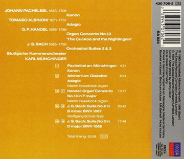 Munchinger,Sco: Pachelbel:Kanon [CD]