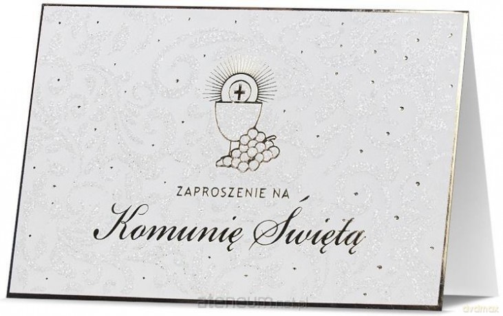 Zaproszenie Komunia Z.Star-38 (5szt.)