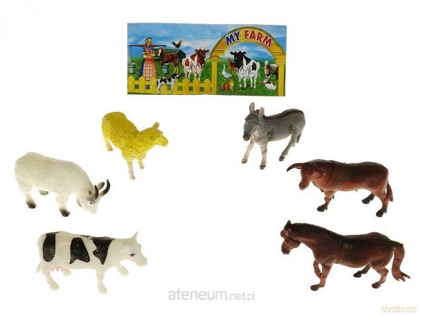 Zwierzęta gospodarskie 6szt [FIGURKA]