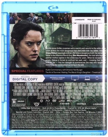 The Marsh King's Daughter (Córka króla moczarów) [Blu-Ray]+[DVD]