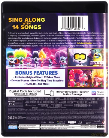 Trolls Band Together (Trolle 3) [Blu-Ray 4K]+[Blu-Ray]