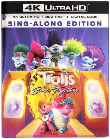 Trolls Band Together (Trolle 3) [Blu-Ray 4K]+[Blu-Ray]