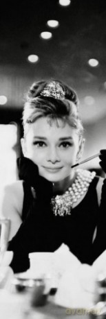 Audrey Hepburn (B&W) [PLAKAT]