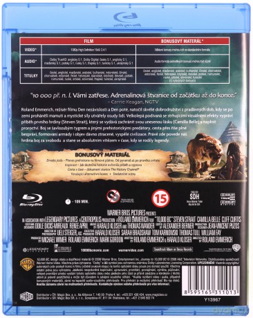10,000 BC: Prehistoryczna legenda [Blu-Ray]