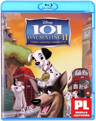 101 Dalmatians II: Patch's London Adventure (101 dalmatyńczyków II: Londyńska przygoda) [Blu-Ray]