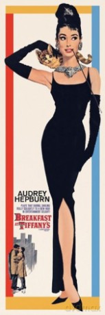 Audrey Hepburn (Breakfast At Tiffany's One-Sheet) [PLAKAT]