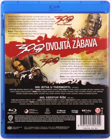 300 / 300: Początek imperium [2xBlu-Ray]