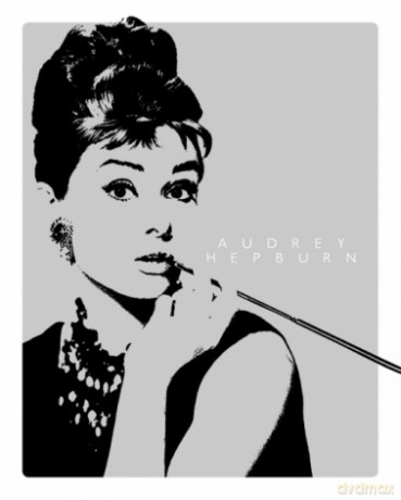 Audrey Hepburn (Cigarello - Grey) [PLAKAT]