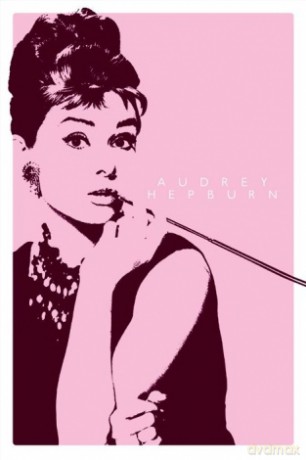 Audrey Hepburn (Cigarello) [PLAKAT]