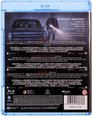 Annabelle 1-3 [Blu-Ray]