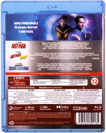 Ant-Man 1-3 [Blu-Ray]