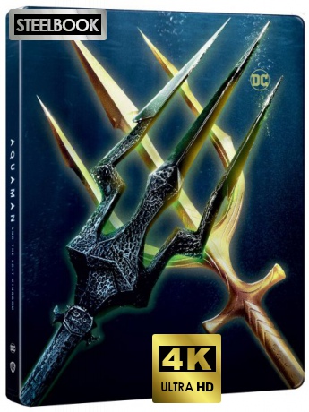 Aquaman and the Lost Kingdom (Aquaman i Zaginione Królestwo) (steelbook) [Blu-Ray 4K]+[Blu-Ray]