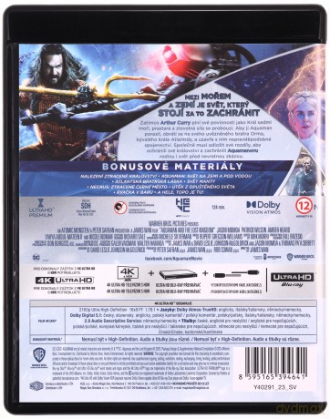 Aquaman i Zaginione Królestwo [Blu-Ray 4K]