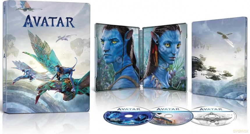 Avatar (wersja zremasterowana) (Steelbook) [Blu-Ray 4K]+[Blu-ray]