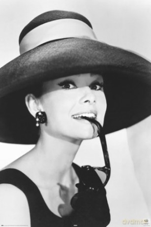 Audrey Hepburn Okulary [PLAKAT]