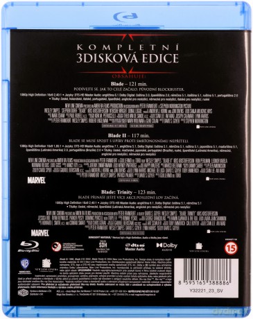 Blade 1-3 [3xBlu-Ray]