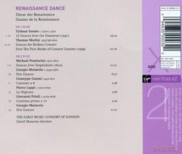 Munrow/Early Music Consort: Veritas X2-Danseries (Renaissance Dances [2CD]