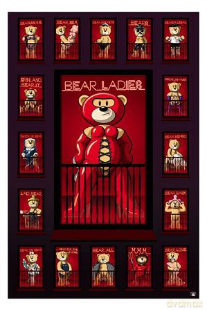 Bad Taste Bears (Red Light) [PLAKAT]