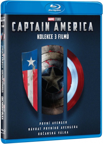 Captain America 1-3 Kolekcja [3xBlu-Ray]
