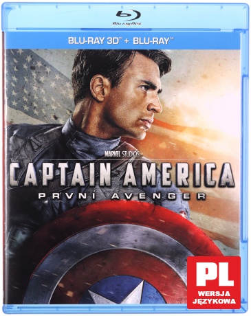Captain America: Pierwsze starcie [Blu-Ray 3D]+[Blu-Ray]
