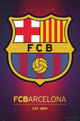 Barcelona Club Crest 2013 [PLAKAT]