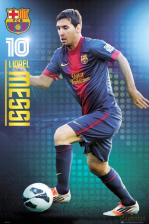 Barcelona Messi 12/13 [PLAKAT]