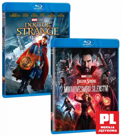 Doktor Strange / Doktor Strange w multiwersum obłędu [2xBlu-Ray]