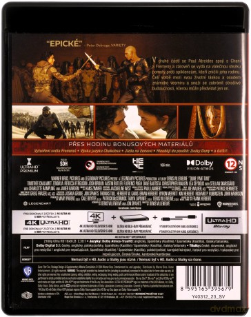 Diuna: Część druga (Diuna 2) [Blu-Ray 4K]+[Blu-Ray]