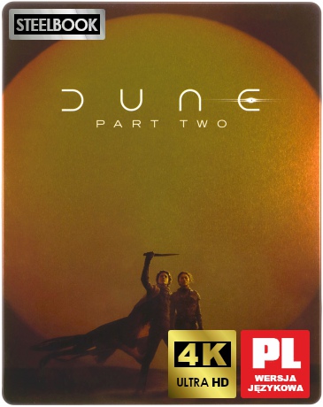 Diuna: Część druga (Diuna 2) (steelbook) [Blu-Ray 4K]+[Blu-Ray]