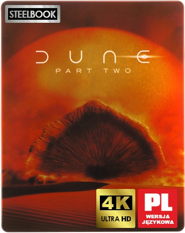 Diuna: Część druga (Diuna 2) (steelbook) [Blu-Ray 4K]+[Blu-Ray]