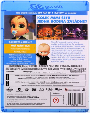 The Boss Baby: Family Business (Dzieciak rządzi) [Blu-Ray]