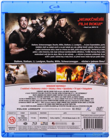 The Expendables (Niezniszczalni) [Blu-Ray]