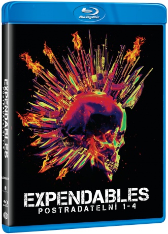 The Expendables 1-4 (Niezniszczalni 1-4) [4xBlu-Ray]