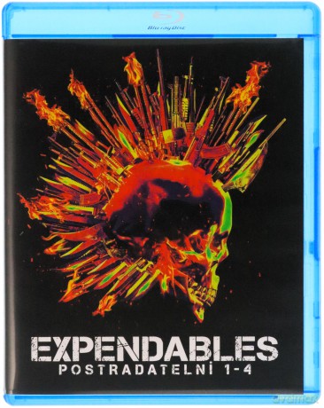 The Expendables 1-4 (Niezniszczalni 1-4) [4xBlu-Ray]