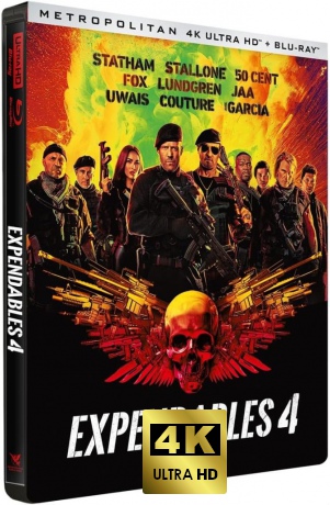 Expend4bles (Niezniszczalni 4) (steelbook) [Blu-Ray 4K]+[Blu-Ray]