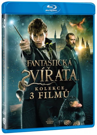 Fantastyczne zwierzęta 1-3 [3xBlu-Ray]