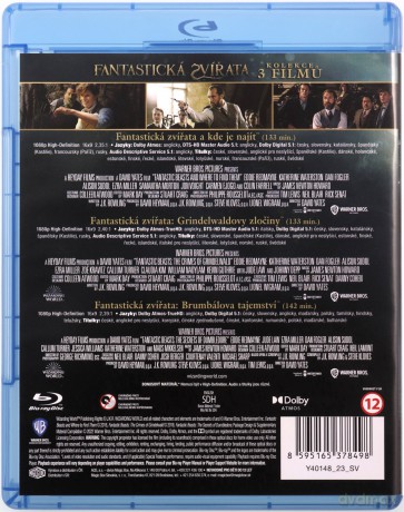 Fantastyczne zwierzęta 1-3 [3xBlu-Ray]
