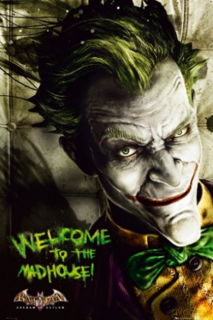 Batman Arkam Asylum Joker [PLAKAT]