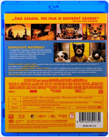 Fantastic Mr. Fox (Fantastyczny Pan Lis) [Blu-Ray]