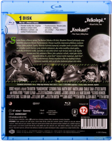 Frankenweenie [Blu-Ray]