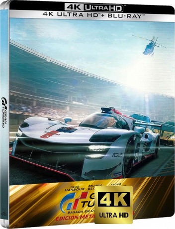 Gran Turismo (steelbook) [Blu-Ray 4K]+[Blu-Ray]