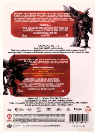 Gremliny 1-2 Kolekcja [2DVD]