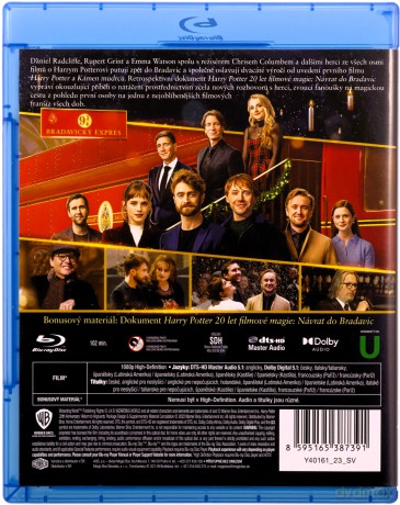 Harry Potter 20th Anniversary: Return to Hogwarts (Harry Potter - 20. rocznica: Powrót do Hogwartu) [Blu-Ray]