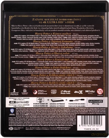 Harry Potter 1-8 Kolekcja [8xBlu-Ray 4K]