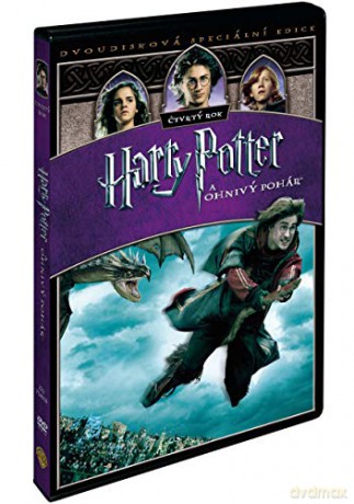Harry Potter 4 a Ohnivý pohár [DVD]