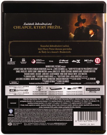 Harry Potter i Kamień Filozoficzny [Blu-Ray 4K]